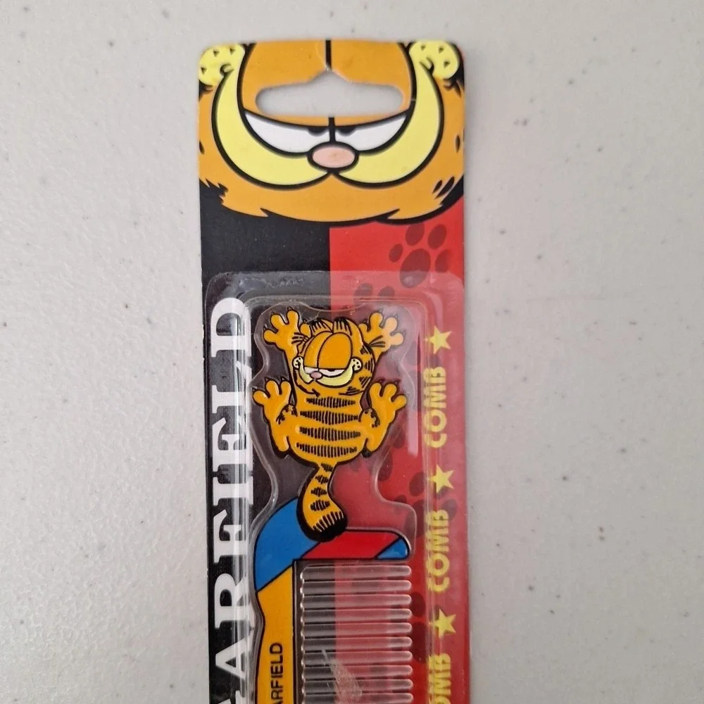 Vintage 1998 PAWS Garfield The Cat Happee Care Comb NEW SEALED